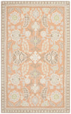 Msj Conservatory Stitches- 23/Inch Hand Tufted Wool & Viscose Rug in Conch, Pink 5ft x 8ft