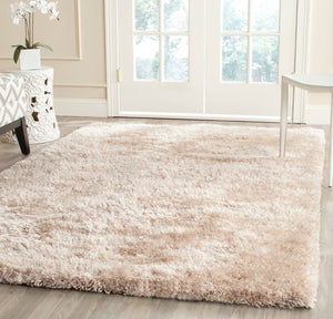 Safavieh Msr South Beach Shag Hand Tufted 80% Polyester and 20% Cotton Rug MSR0562C-5