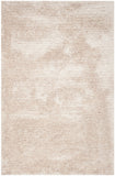 Martha Stewart Shag Hand Tufted 80% Polyester 20% Cotton Rug in Champagne 8ft x 10ft