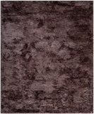 Martha Stewart Shag Hand Tufted 80% Polyester 20% Cotton Rug in Lavander 8ft x 10ft