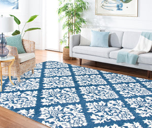 Safavieh Msr221 Micro Loop Hand Tufted Wool and Cotton with Latex Rug MSR221M-8