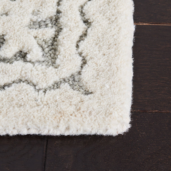 Safavieh Msr275 Micro Loop Hand Tufted Wool and Cotton with Latex Rug MSR275F-5