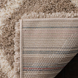 Martha Stewart 200 Martha Stewart 283 Flokati & Shag Power Loomed Polypropylene Pile Rug in Beige, Ivory 6ft x 9ft