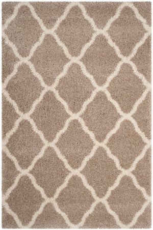 Martha Stewart 200 Martha Stewart 283 Flokati & Shag Power Loomed Polypropylene Pile Rug in Beige, Ivory 6ft x 9ft