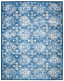 Martha Stewart 28 62 Traditional Power Loomed Polypropylene Pile Rug Navy / Creme