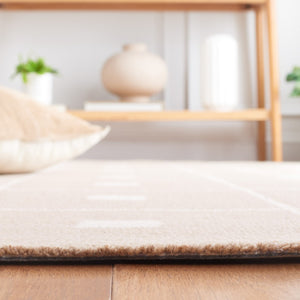 Safavieh Msr3361 Micro Loop Geometric Hand Tufted Rug Beige / Ivory MSR3361A-8