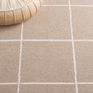 Safavieh Msr3363 Micro Loop Geometric Hand Tufted Rug Beige / Ivory MSR3363A-8