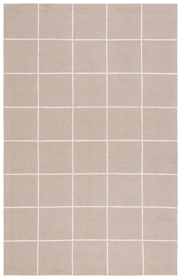 Safavieh Msr3363 Micro Loop Geometric Hand Tufted Rug Beige / Ivory MSR3363A-8