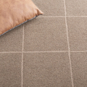 Safavieh Msr3363 Micro Loop Geometric Hand Tufted Rug Natural / Beige MSR3363B-8