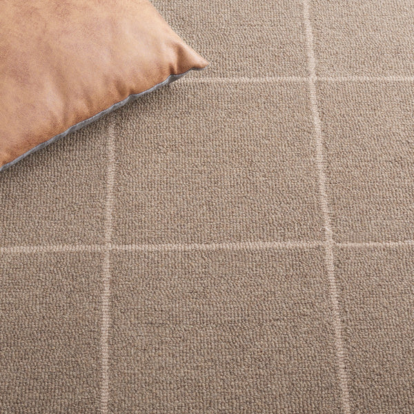 Safavieh Msr3363 Micro Loop Geometric Hand Tufted Rug Natural / Beige MSR3363B-8