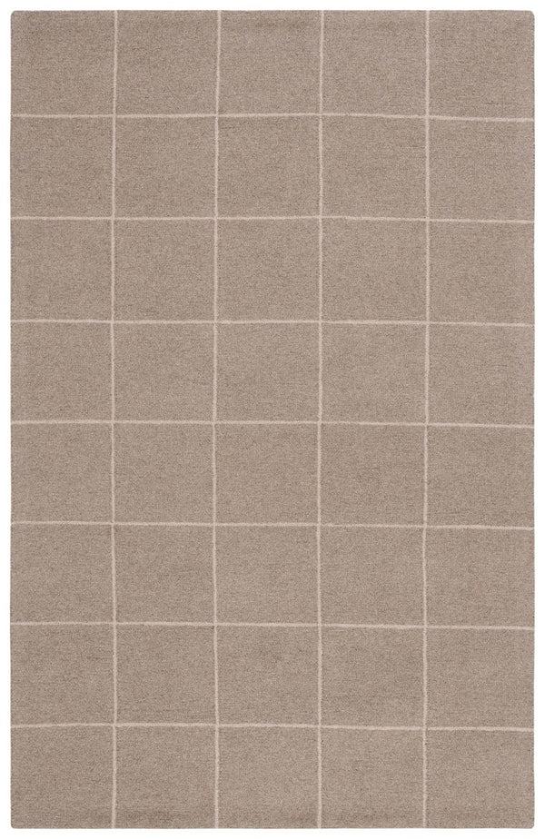 Safavieh Msr3363 Micro Loop Geometric Hand Tufted Rug Natural / Beige MSR3363B-8