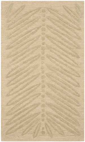 Safavieh Chevron Leaves Hand Tufted 70% Wool and 30% Viscose Rug MSR3612B-3