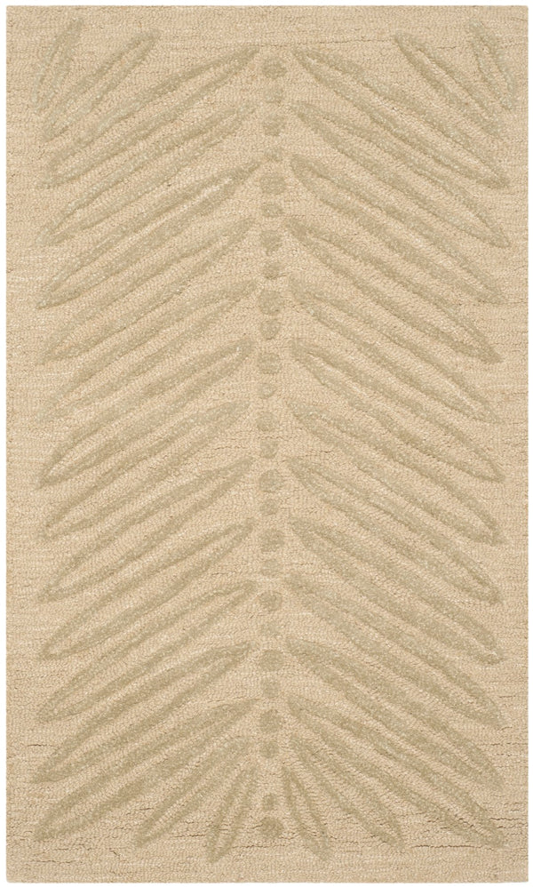 Safavieh Chevron Leaves Hand Tufted 70% Wool and 30% Viscose Rug MSR3612B-3