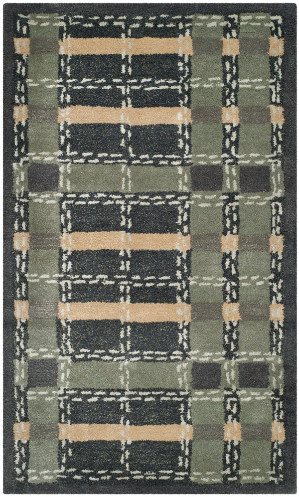 Safavieh Colorweave Plaid Hand Tufted 70% Wool and 30% Viscose Rug MSR3613B-3