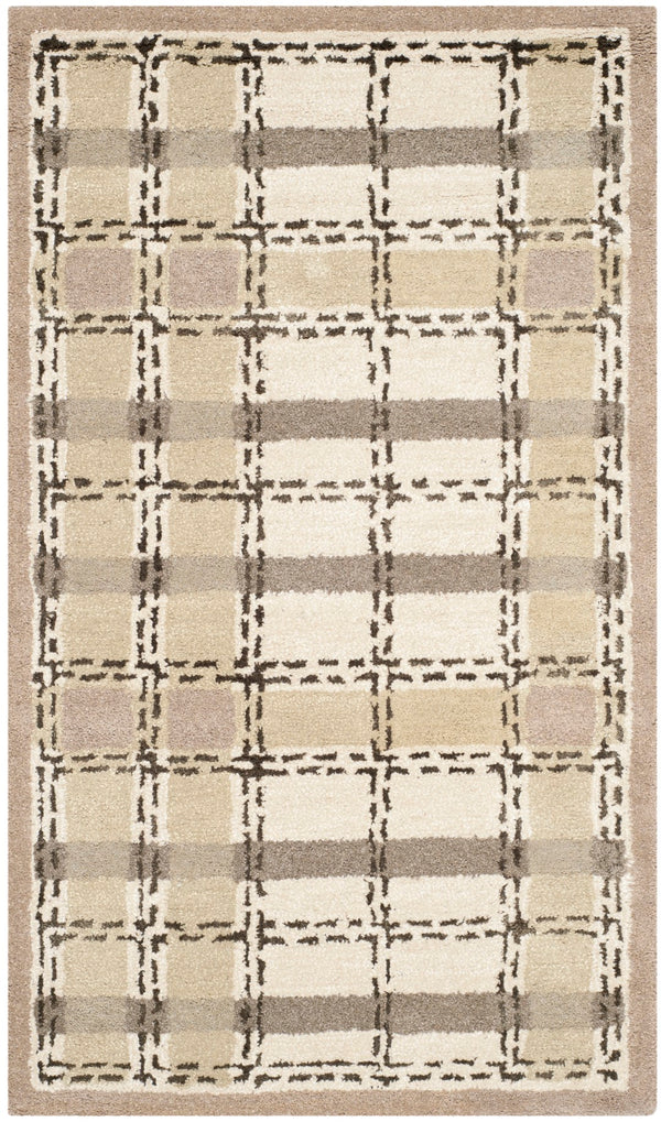 Safavieh Colorweave Plaid Hand Tufted 70% Wool and 30% Viscose Rug MSR3613C-3