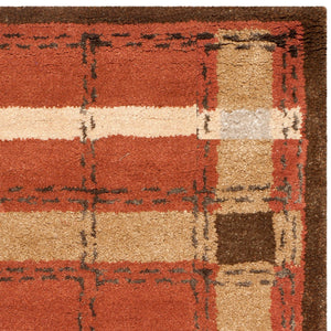 Safavieh Colorweave Plaid Hand Tufted 70% Wool and 30% Viscose Rug MSR3613D-3