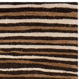 Safavieh Hand Drawn Stripe Hand Tufted 70% Wool and 30% Viscose Rug MSR3619B-3