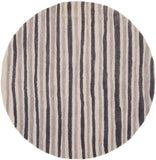 Safavieh Hand Drawn Stripe Hand Tufted 70% Wool and 30% Viscose Rug MSR3619C-3