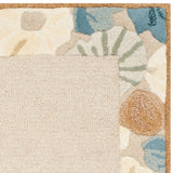 Safavieh Poppy Border Hand Tufted 70% Wool and 30% Viscose Rug MSR3629B-3