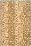 Safavieh Layered Faux Bois Power Loomed 100%Polypropylene Rug MSR4126B-4