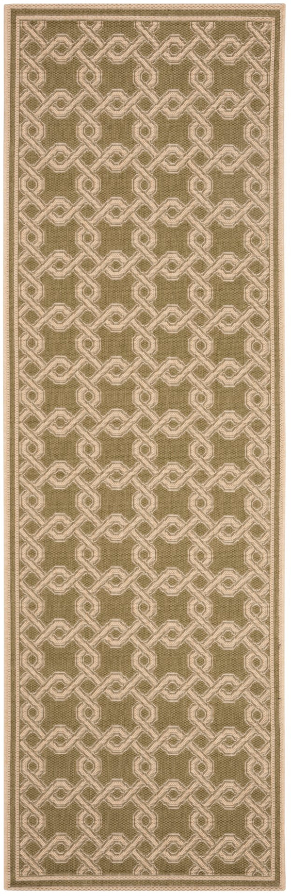 Safavieh Msr4253 Power Loomed 85.4% Polypropylene 10.4% Polyester/4,2% Latex Outdoor Rug MSR4253-24-9