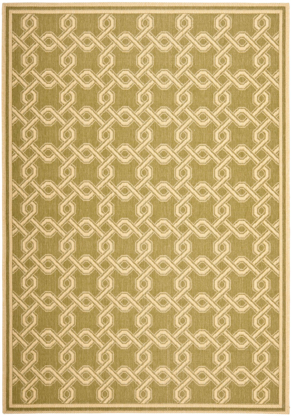 Safavieh Msr4253 Power Loomed 85.4% Polypropylene 10.4% Polyester/4,2% Latex Outdoor Rug MSR4253-24-9
