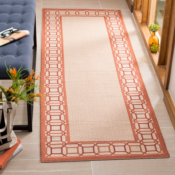 Safavieh Facet Border Power Loomed 100% Polypropylene Contemporary Rug MSR4266-231A11-4