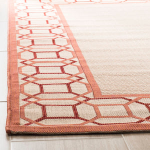 Safavieh Facet Border Power Loomed 100% Polypropylene Contemporary Rug MSR4266-231A11-5