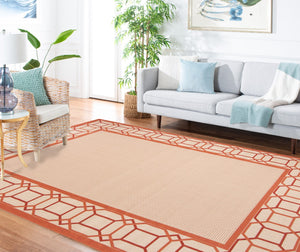 Safavieh Facet Border Power Loomed 100% Polypropylene Contemporary Rug MSR4266-231A11-8
