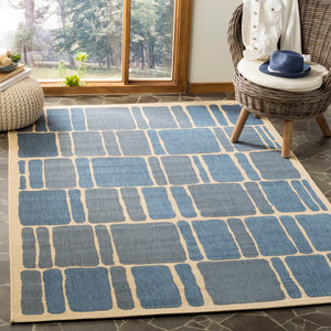 Safavieh Blocks Power Loomed 100% Polypropylene Rug MSR4289-013-4