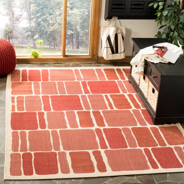 Safavieh Blocks Power Loomed 100% Polypropylene Rug MSR4289-23812-4