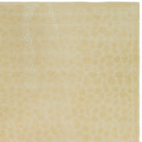 Martha Stewart Reptilian Tufted/Hand Loomed Viscose Pile Rug in Creme 8ft x 11ft-2in