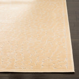 Martha Stewart Reptilian Tufted/Hand Loomed Viscose Pile Rug in Creme 8ft x 11ft-2in