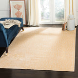 Martha Stewart Reptilian Tufted/Hand Loomed Viscose Pile Rug in Creme 8ft x 11ft-2in