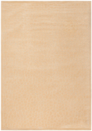 Martha Stewart Reptilian Tufted/Hand Loomed Viscose Pile Rug in Creme 8ft x 11ft-2in