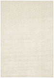 Martha Stewart Reptilian Tufted/Hand Loomed Viscose Pile Rug in Creme 8ft x 11ft-2in