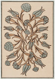 Safavieh Floral Arabesque Power Loomed 75% Viscose/18% Polyester/7% Cotton Rug MSR4447B-24