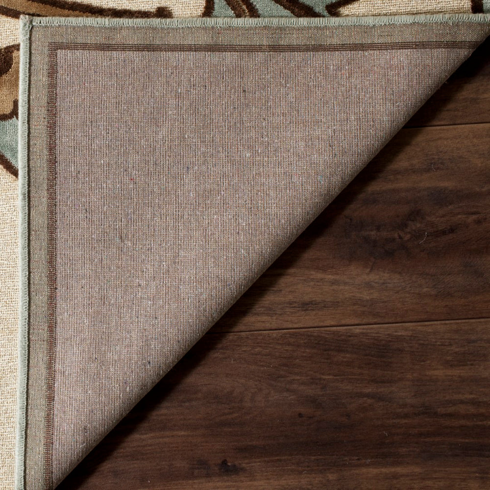 Safavieh Floral Arabesque Power Loomed 75% Viscose/18% Polyester/7% Cotton Rug MSR4447B-24