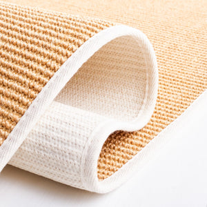 Safavieh Msr9501 Natural Fiber Power Loomed 60% Sisal and 40% Jute with Latex Rug MSR9501H-913