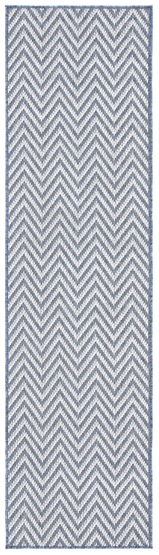 Martha Stewart Indoor Outdoor Martha Stewart Outdoor 334 Indoor - Outdoor Power Loomed Polypropylene Frize Rug Grey / Cream