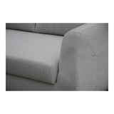 Belagio Sofa Bed With Chaise Beige Left