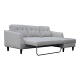 Belagio Sofa Bed With Chaise Beige Right