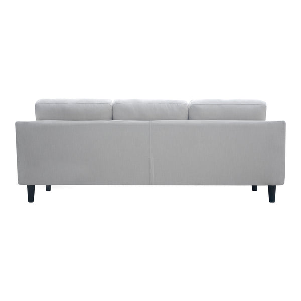 Belagio Sofa Bed With Chaise Beige Right