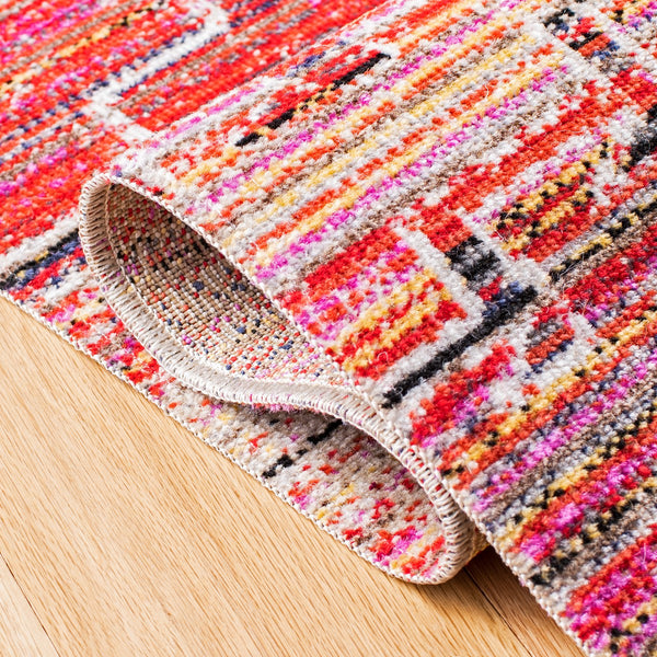 Montage 200 Montage  Power Loomed 100% Polypropylene Rug Rust / Ivory