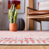 Montage 200 Montage  Power Loomed 100% Polypropylene Rug Red / Fuchsia