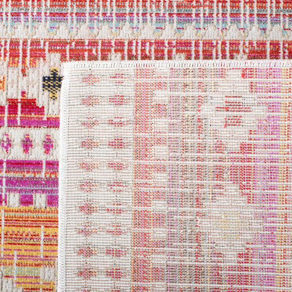 Montage 200 Montage  Power Loomed 100% Polypropylene Rug Red / Fuchsia