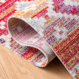 Montage 200 Montage  Power Loomed 100% Polypropylene Rug Red / Fuchsia