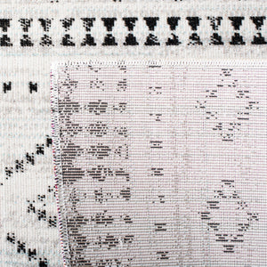 Montage 200 Montage  Power Loomed 100% Polypropylene Rug Grey / Ivory