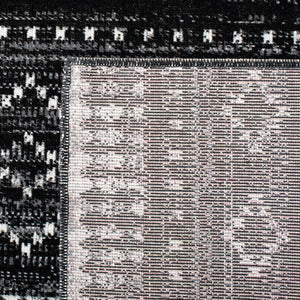 Montage 200 Montage  Power Loomed 100% Polypropylene Rug Grey / Black