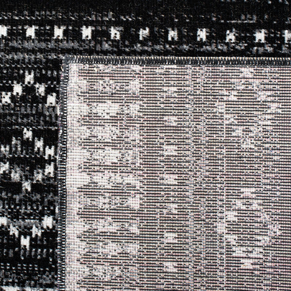 Montage 200 Montage  Power Loomed 100% Polypropylene Rug Grey / Black